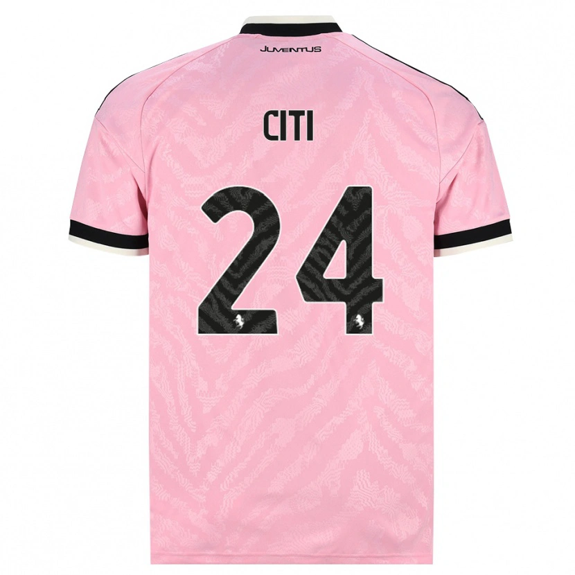 Danxen Hombre Camiseta Alessandro Citi #24 Rosa Negro 2ª Equipación 2026/27 La Camisa México