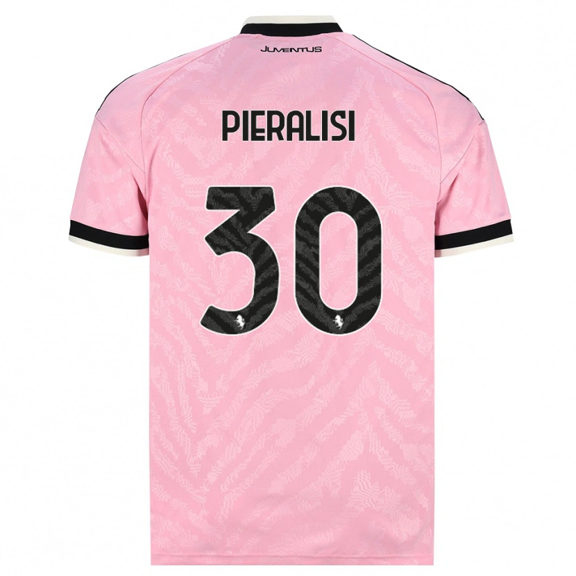 Danxen Hombre Camiseta Tommaso Pieralisi #30 Rosa Negro 2ª Equipación 2026/27 La Camisa México
