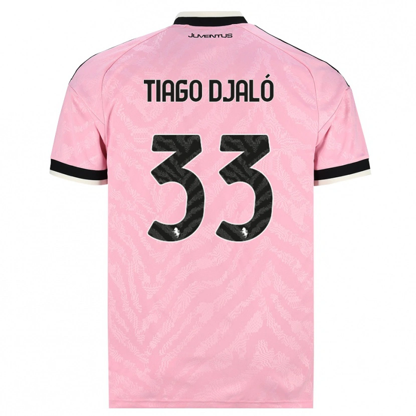 Danxen Hombre Camiseta Tiago Djalo #33 Rosa Negro 2ª Equipación 2026/27 La Camisa México