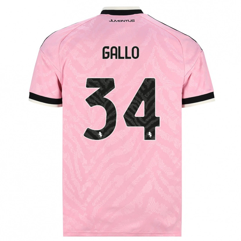 Danxen Hombre Camiseta Azzurra Gallo #34 Rosa Negro 2ª Equipación 2026/27 La Camisa México