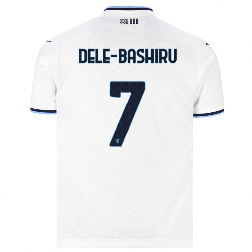 Danxen Hombre Camiseta Fisayo Dele-Bashiru #7 Blanco Azul Marino 2ª Equipación 2026/27 La Camisa México
