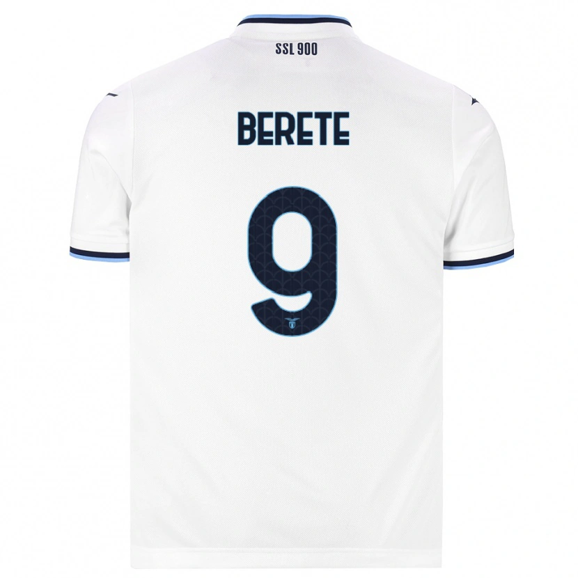 Danxen Hombre Camiseta Moustapha Berete #9 Blanco Azul Marino 2ª Equipación 2026/27 La Camisa México