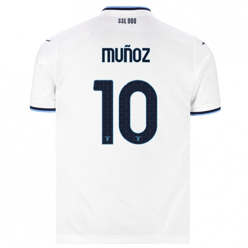 Danxen Hombre Camiseta Cristo Muñoz #10 Blanco Azul Marino 2ª Equipación 2026/27 La Camisa México