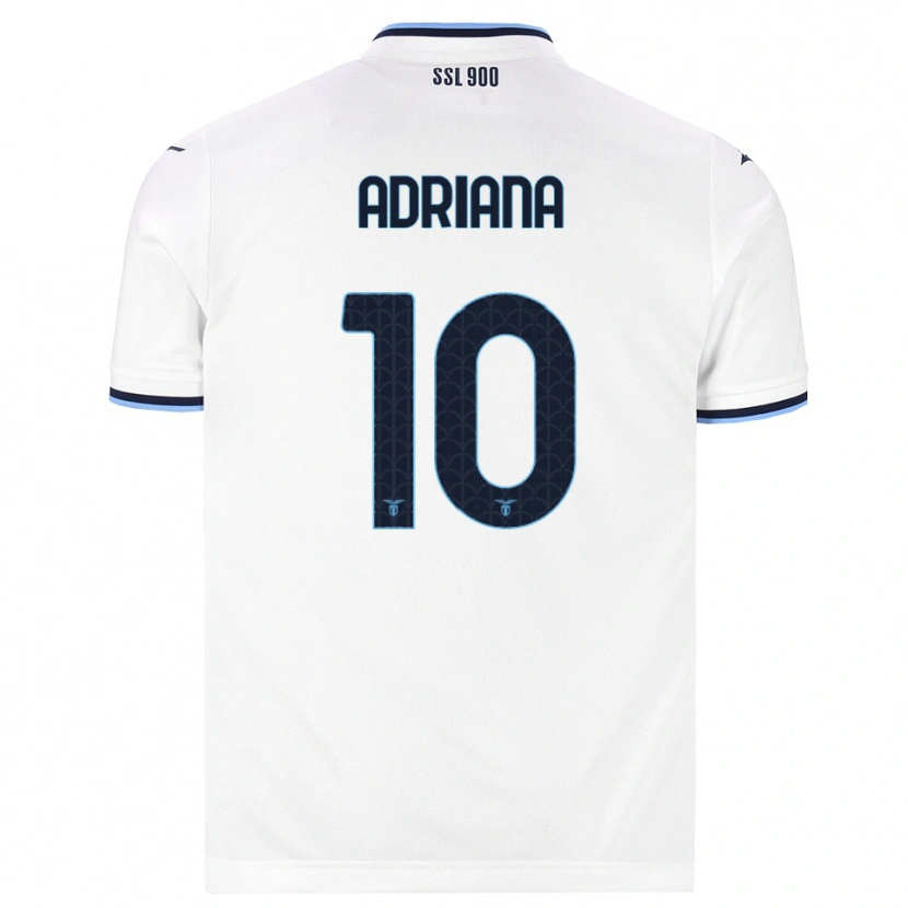 Danxen Hombre Camiseta Adriana Martín Santamaría #10 Blanco Azul Marino 2ª Equipación 2026/27 La Camisa México