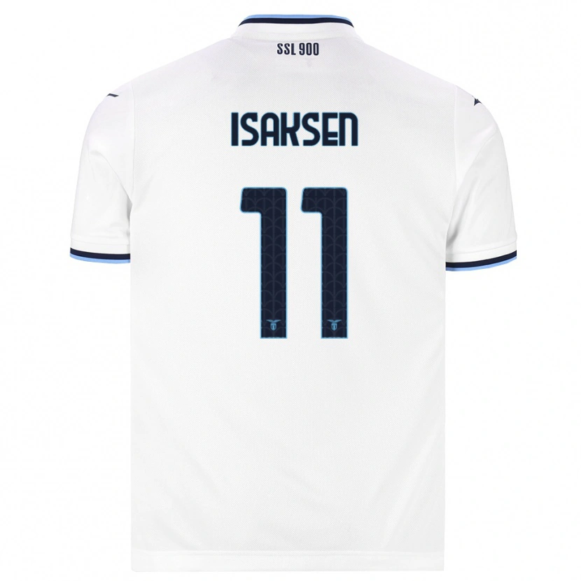 Danxen Hombre Camiseta Gustav Isaksen #11 Blanco Azul Marino 2ª Equipación 2026/27 La Camisa México