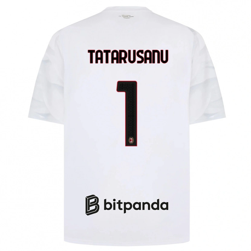 Danxen Hombre Camiseta Ciprian Tatarusanu #1 Blanco Rojo Negro 2ª Equipación 2026/27 La Camisa México