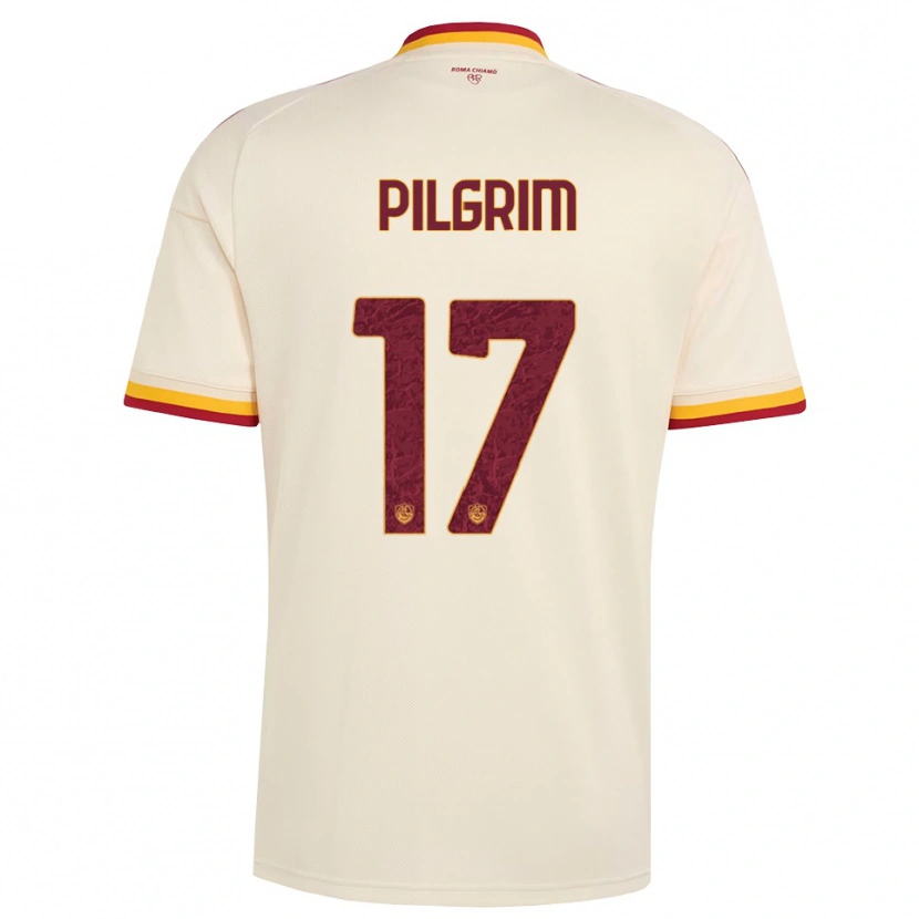 Danxen Hombre Camiseta Alayah Pilgrim #17 Champán Rojo Amarillo 2ª Equipación 2026/27 La Camisa México