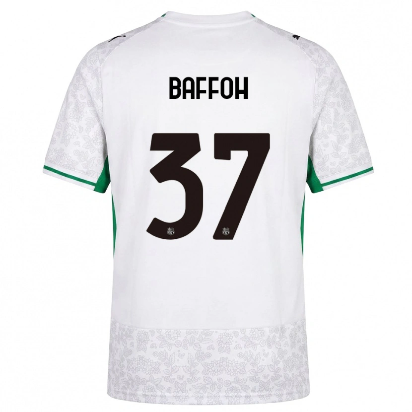 Danxen Hombre Camiseta Jeffrey Baffoh #37 Blanco Negro Verde 2ª Equipación 2026/27 La Camisa México