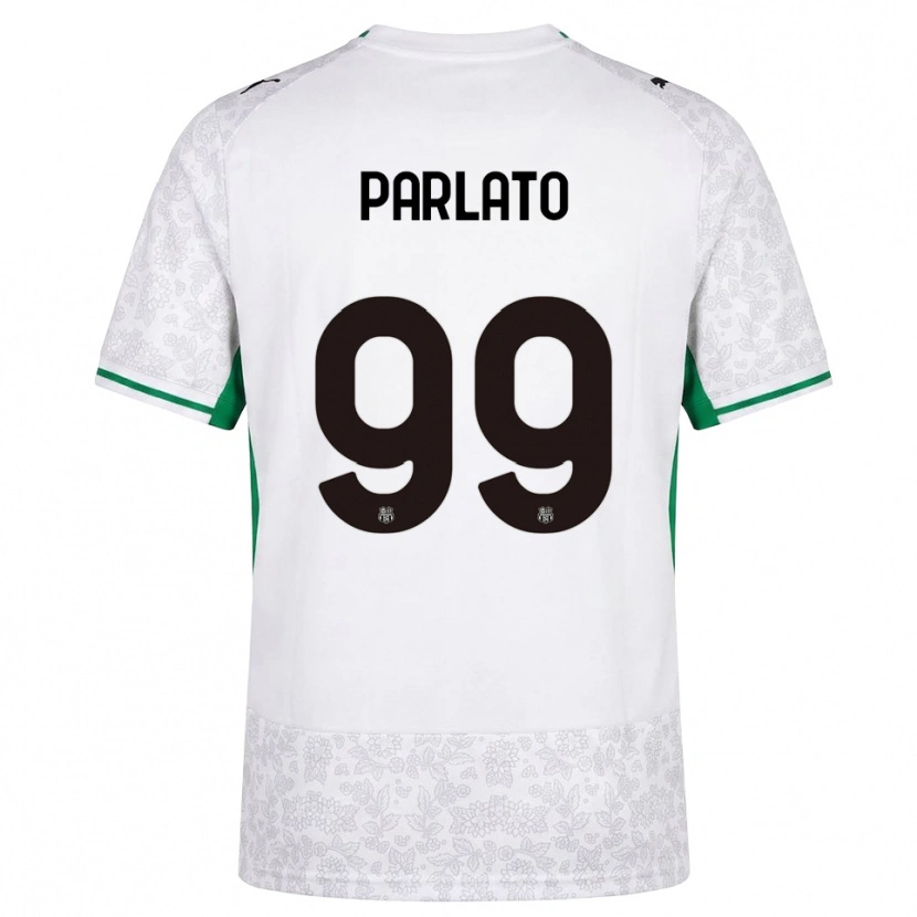 Danxen Hombre Camiseta Claudio Parlato #99 Blanco Negro Verde 2ª Equipación 2026/27 La Camisa México