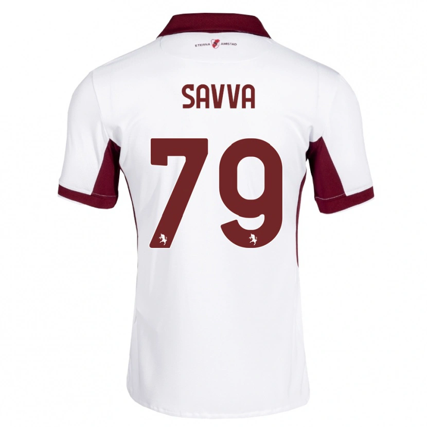 Danxen Hombre Camiseta Zanos Savva #79 Burdeos Blanco Rojo 2ª Equipación 2026/27 La Camisa México