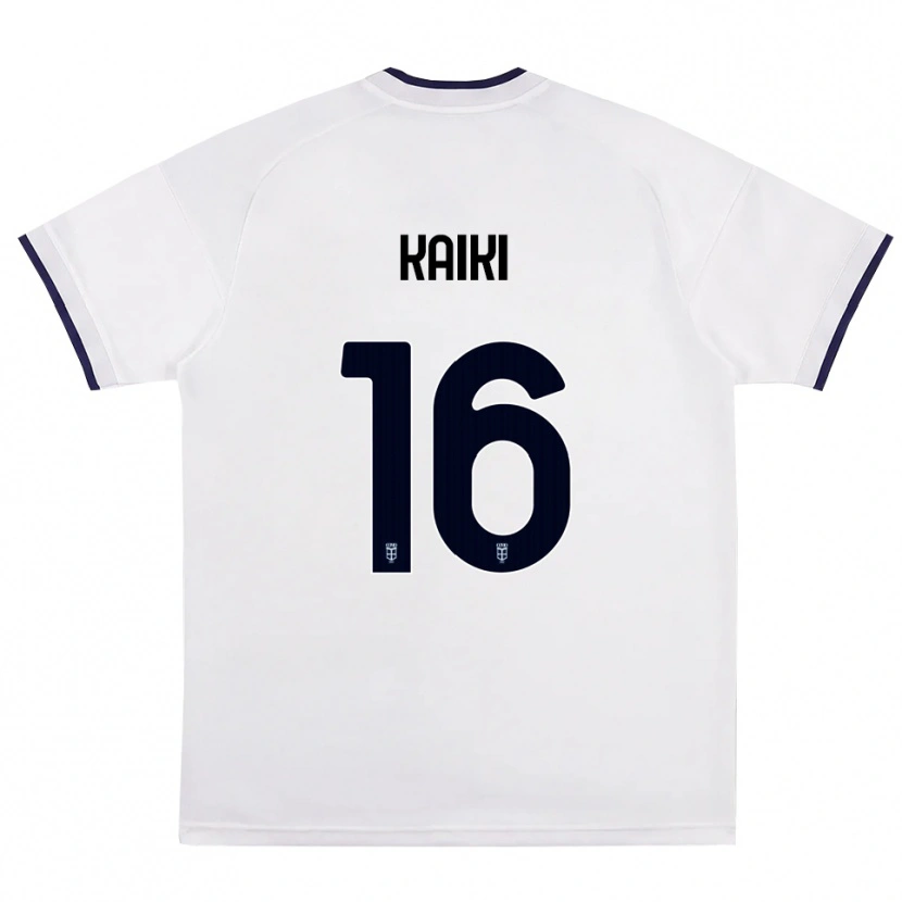 Danxen Hombre Camiseta Kaiki Bruno Da Silva #16 Blanco Rojo Azul Real 2ª Equipación 2026/27 La Camisa México