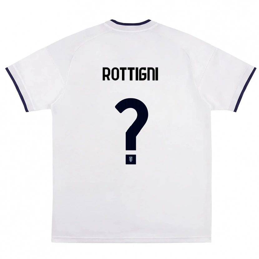 Danxen Hombre Camiseta Riccardo Rottigni #0 Blanco Rojo Azul Real 2ª Equipación 2026/27 La Camisa México