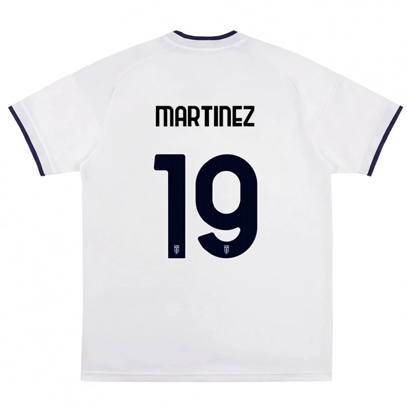Danxen Hombre Camiseta Diego Martinez #19 Blanco Rojo Azul Real 2ª Equipación 2026/27 La Camisa México
