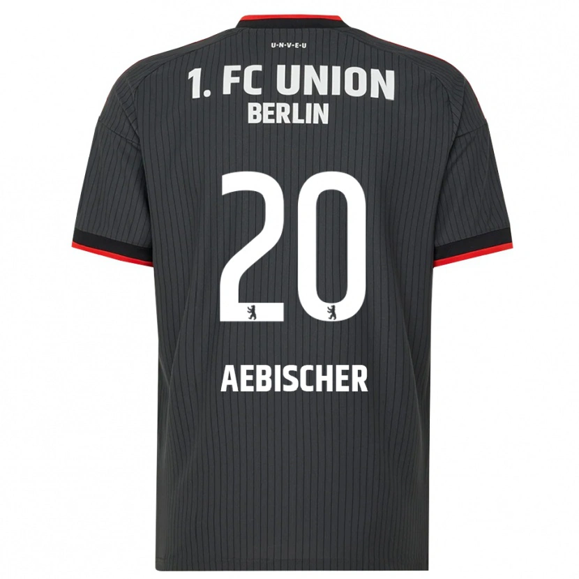 Danxen Hombre Camiseta Michel Aebischer #20 Negro Blanco Rojo 2ª Equipación 2026/27 La Camisa México