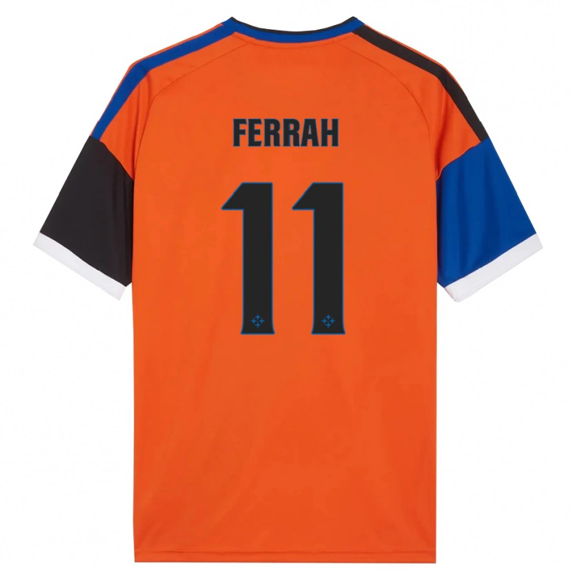 Danxen Hombre Camiseta Ichem Ferrah #11 Naranja Azul Negro Blanco 2ª Equipación 2026/27 La Camisa México