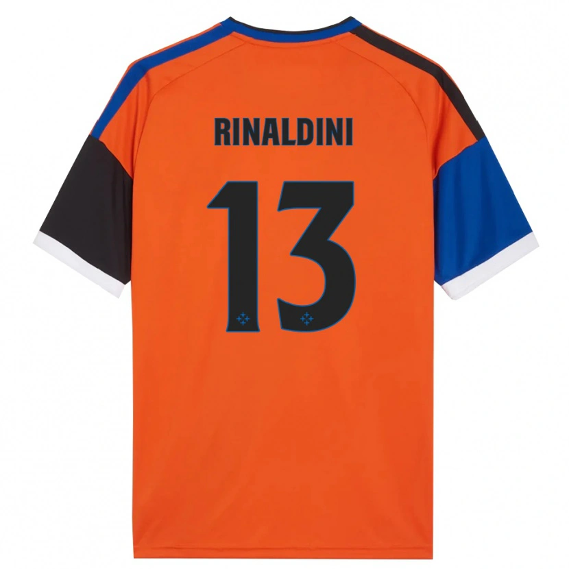 Danxen Hombre Camiseta Duccio Rinaldini #13 Naranja Azul Negro Blanco 2ª Equipación 2026/27 La Camisa México