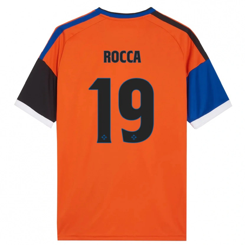 Danxen Hombre Camiseta Lorenzo Rocca #19 Naranja Azul Negro Blanco 2ª Equipación 2026/27 La Camisa México