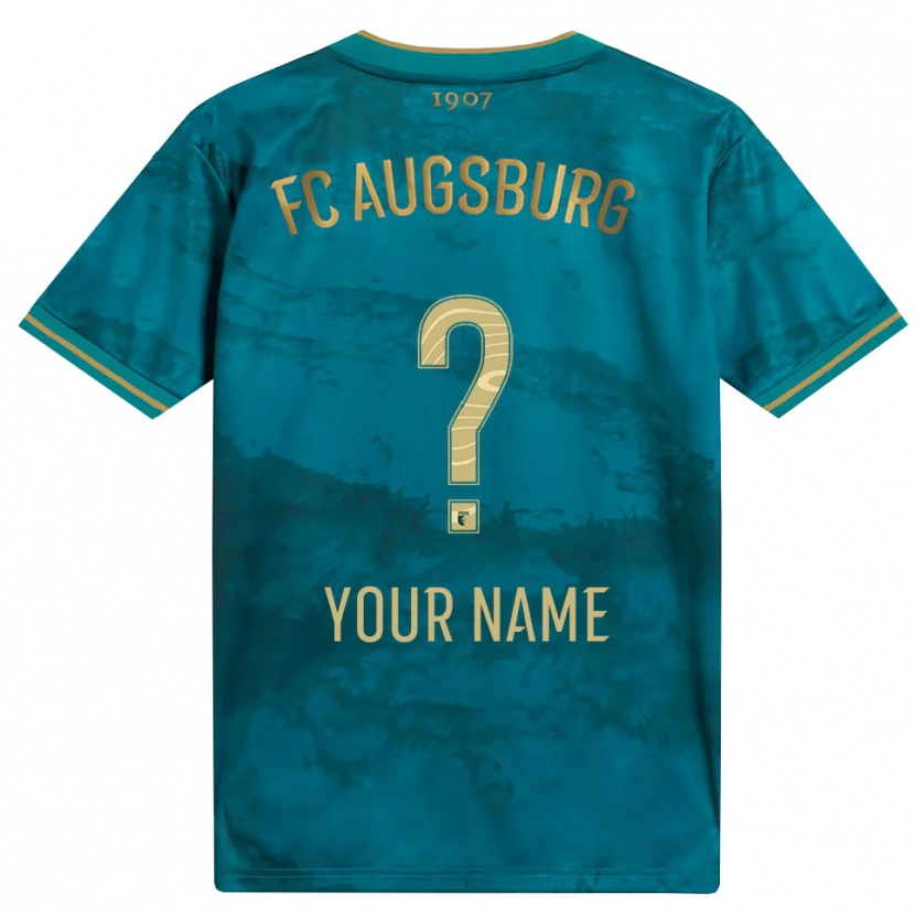 Danxen Hombre Camiseta Su Nombre #0 Verde Marrón 2ª Equipación 2026/27 La Camisa México