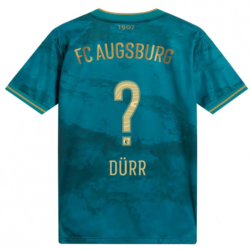 Danxen Hombre Camiseta Ismar Dürr #0 Verde Marrón 2ª Equipación 2026/27 La Camisa México