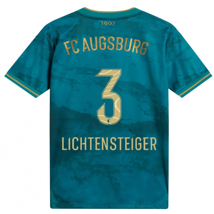 Danxen Hombre Camiseta David Lichtensteiger #3 Verde Marrón 2ª Equipación 2026/27 La Camisa México