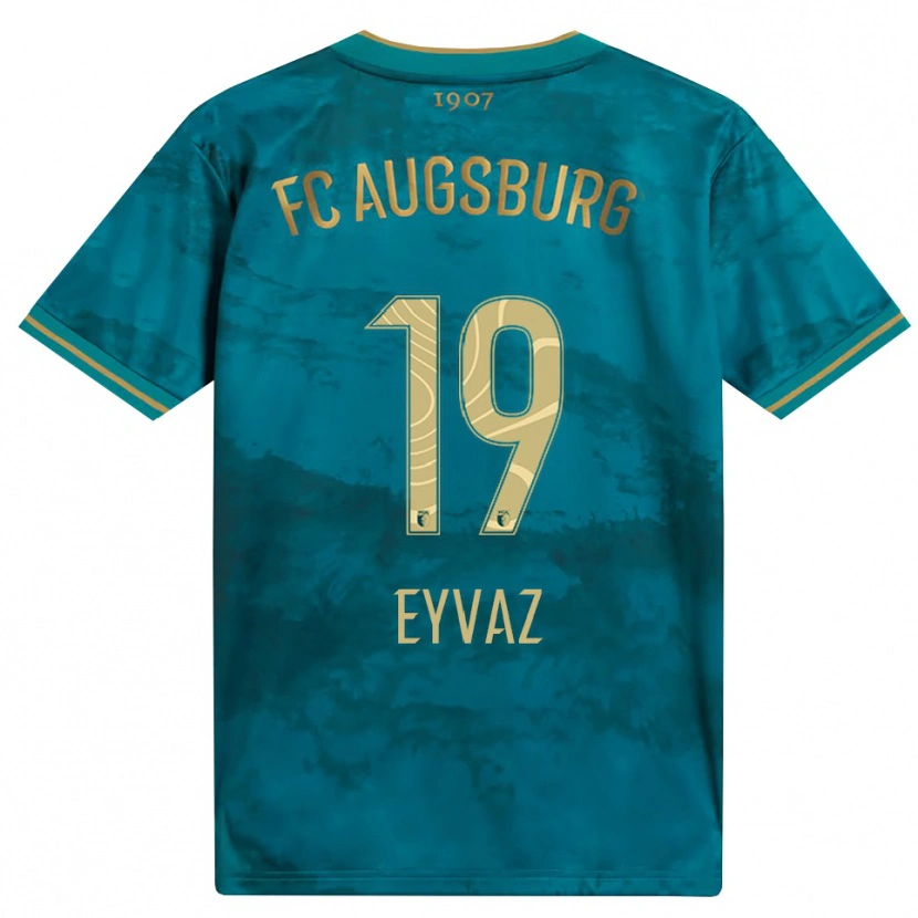 Danxen Hombre Camiseta Defne Eyvaz #19 Verde Marrón 2ª Equipación 2026/27 La Camisa México