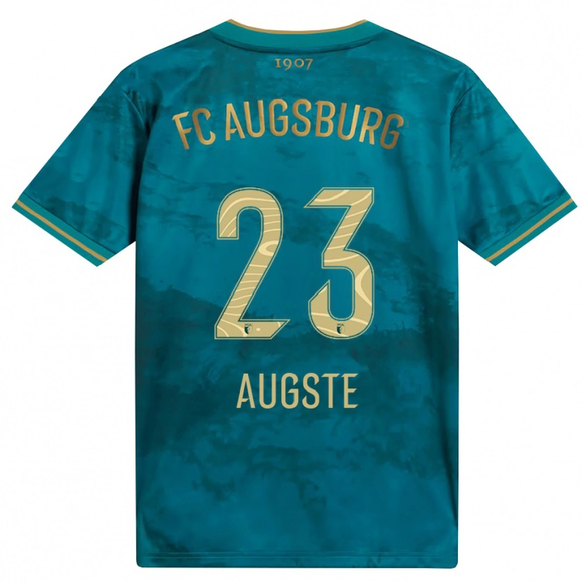 Danxen Hombre Camiseta Julian Augste #23 Verde Marrón 2ª Equipación 2026/27 La Camisa México