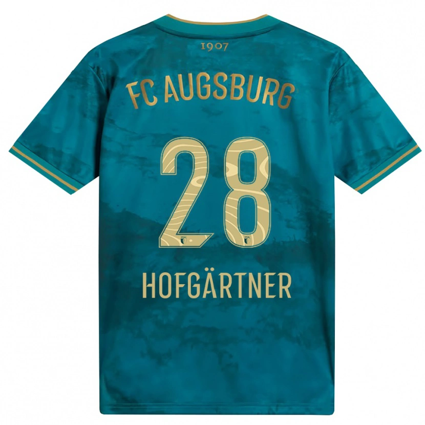 Danxen Hombre Camiseta Hendrik Hofgärtner #28 Verde Marrón 2ª Equipación 2026/27 La Camisa México