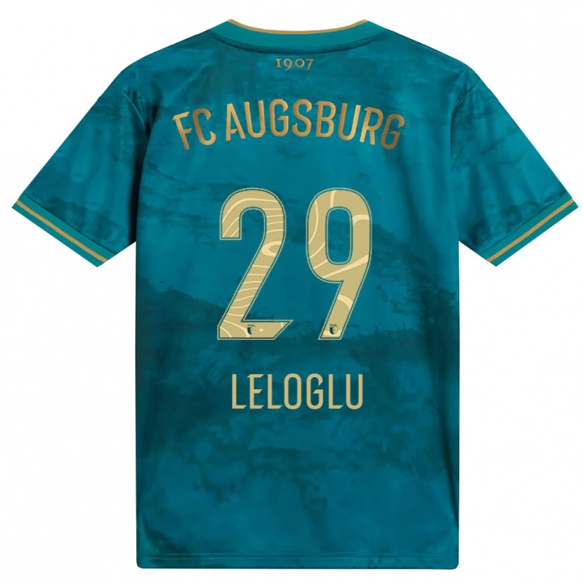 Danxen Hombre Camiseta Aras Leloglu #29 Verde Marrón 2ª Equipación 2026/27 La Camisa México