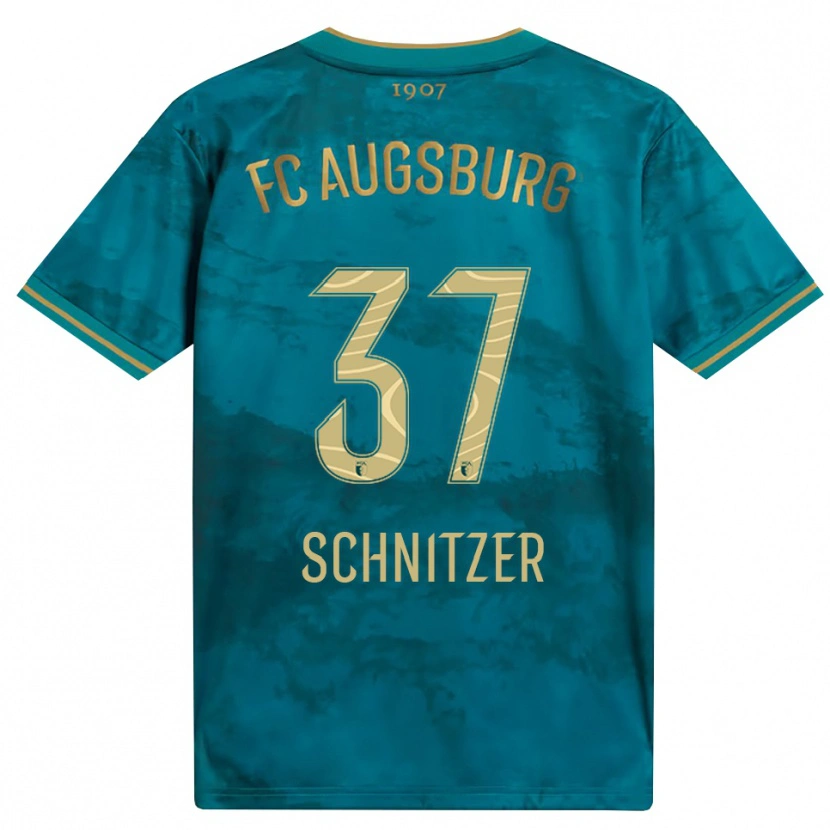 Danxen Hombre Camiseta Tim Schnitzer #37 Verde Marrón 2ª Equipación 2026/27 La Camisa México