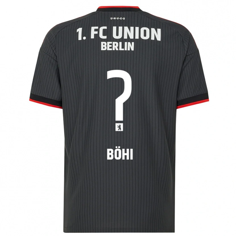 Danxen Hombre Camiseta Nadine Böhi #0 Negro Blanco Rojo 2ª Equipación 2026/27 La Camisa México