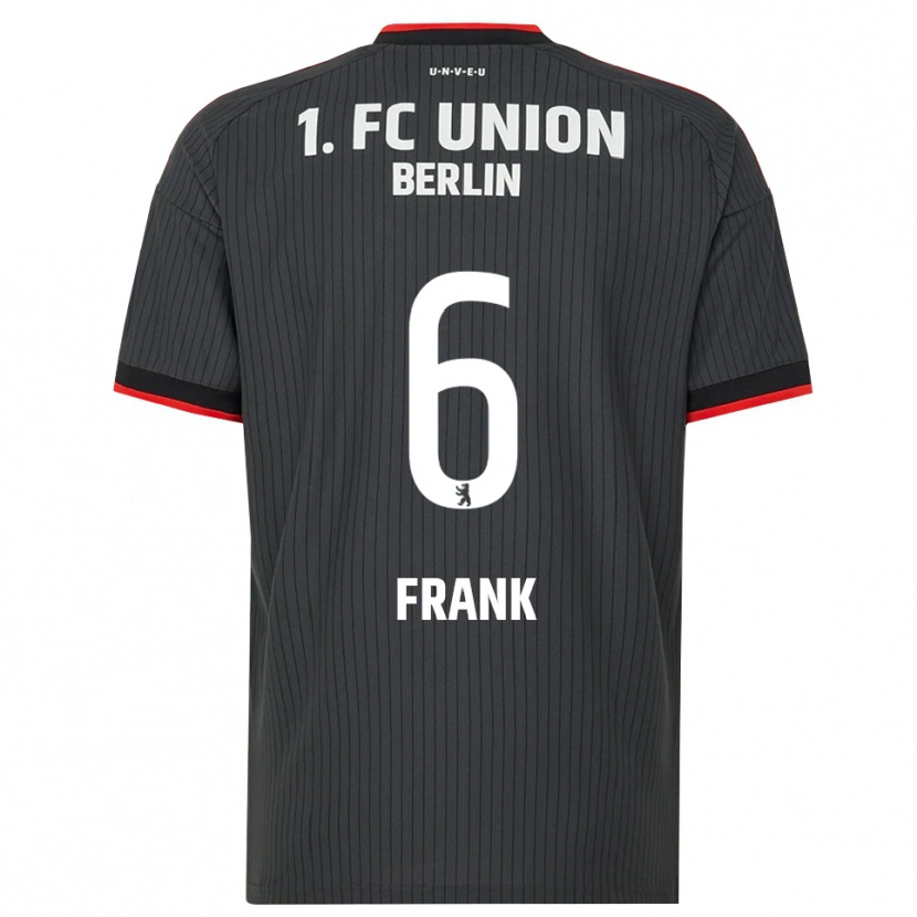 Danxen Hombre Camiseta Celine Frank #6 Negro Blanco Rojo 2ª Equipación 2026/27 La Camisa México