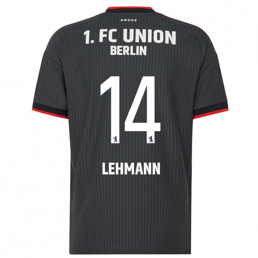 Danxen Hombre Camiseta Noah Lehmann #14 Negro Blanco Rojo 2ª Equipación 2026/27 La Camisa México