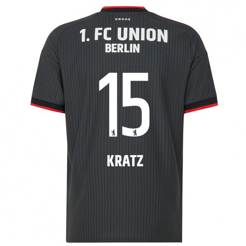 Danxen Hombre Camiseta Hannah Kratz #15 Negro Blanco Rojo 2ª Equipación 2026/27 La Camisa México