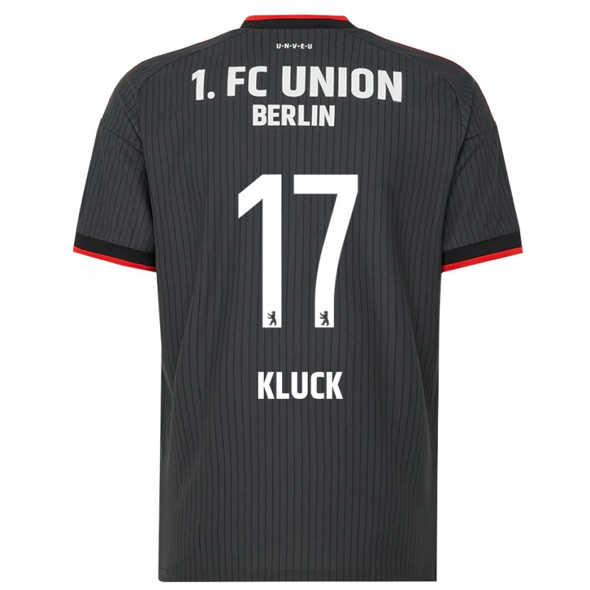Danxen Hombre Camiseta Pierre Kluck #17 Negro Blanco Rojo 2ª Equipación 2026/27 La Camisa México