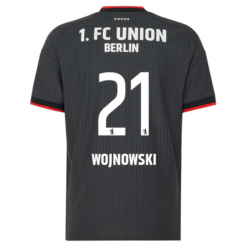 Danxen Hombre Camiseta Wiktorian Wojnowski #21 Negro Blanco Rojo 2ª Equipación 2026/27 La Camisa México
