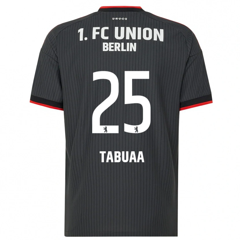 Danxen Hombre Camiseta Stephen Tabuaa #25 Negro Blanco Rojo 2ª Equipación 2026/27 La Camisa México