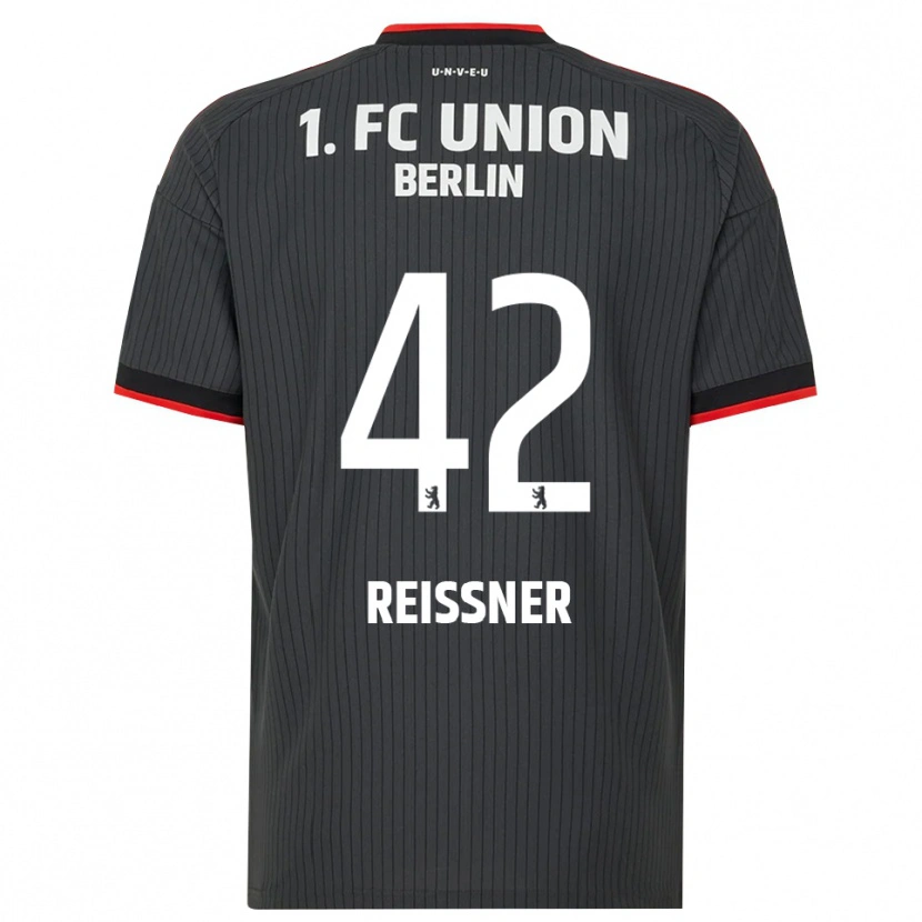 Danxen Hombre Camiseta Naika Reissner #42 Negro Blanco Rojo 2ª Equipación 2026/27 La Camisa México