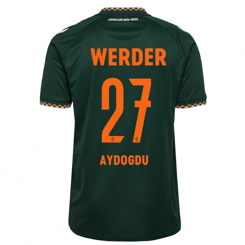 Danxen Hombre Camiseta Onur Aydogdu #27 Verde Oscuro Naranja Blanco 2ª Equipación 2026/27 La Camisa México