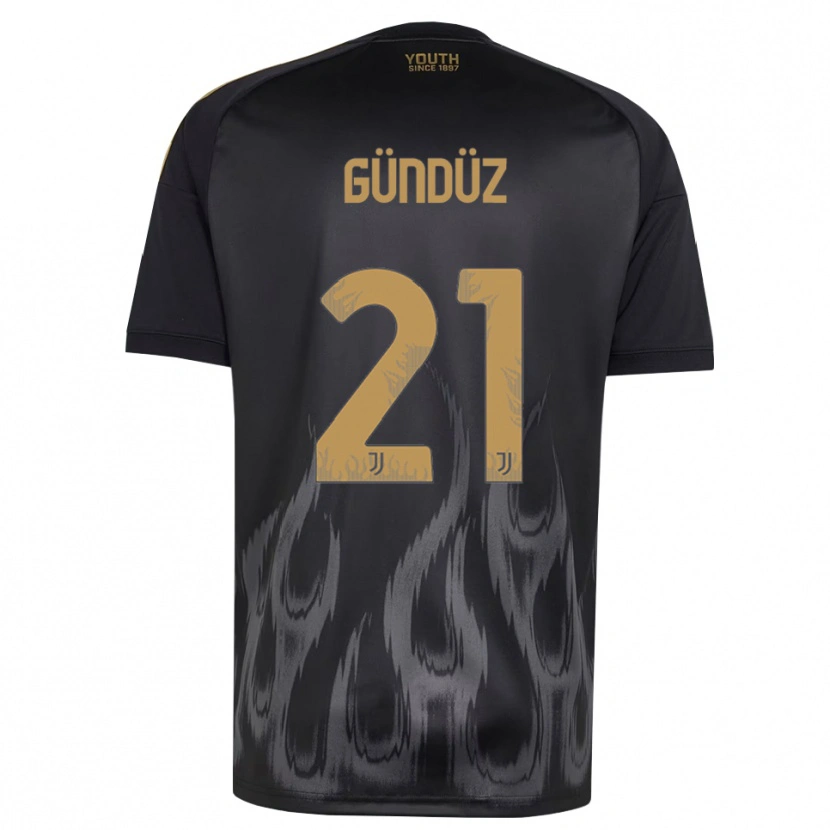 Danxen Hombre Camiseta Teoman Gündüz #21 Negro Marrón Equipación Tercera 2026/27 La Camisa México