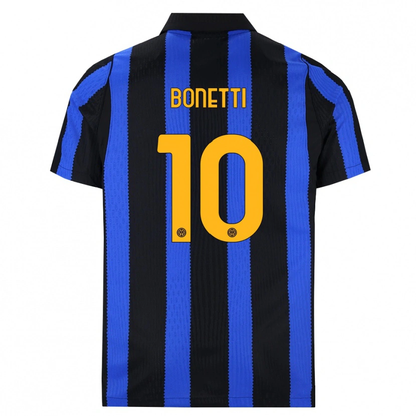 Danxen Mujer Camiseta Tatiana Bonetti #10 Negro Azul Amarillo 1ª Equipación 2026/27 La Camisa México