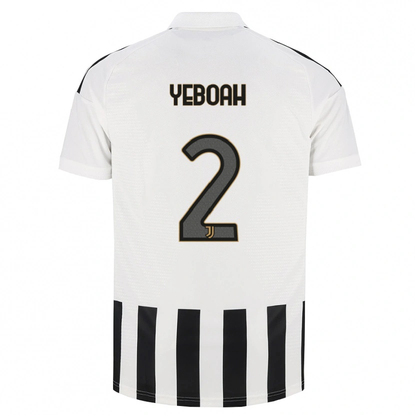 Danxen Mujer Camiseta Christian Yeboah #2 Negro Blanco Marrón 1ª Equipación 2026/27 La Camisa México