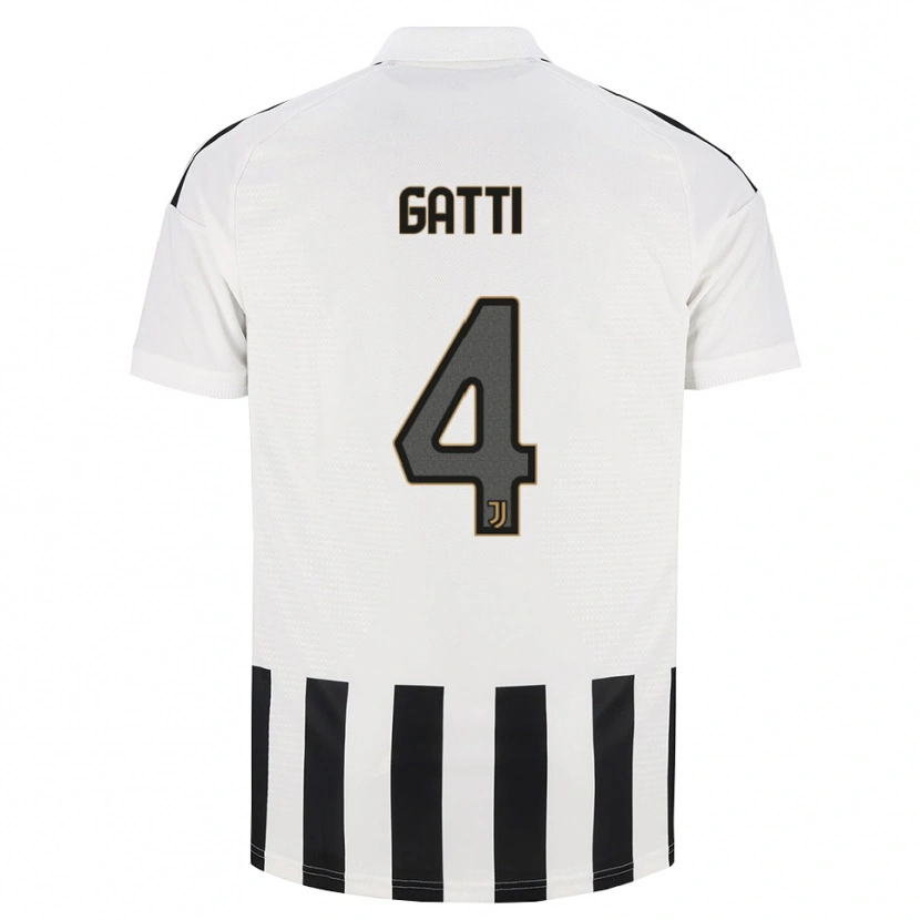 Danxen Mujer Camiseta Federico Gatti #4 Negro Blanco Marrón 1ª Equipación 2026/27 La Camisa México