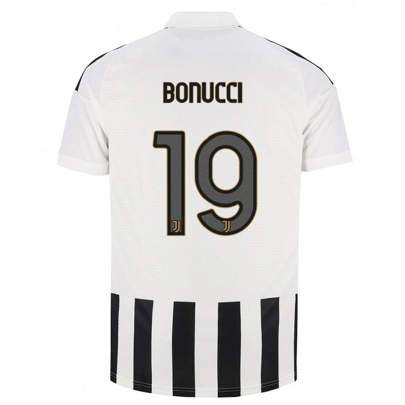 Danxen Mujer Camiseta Leonardo Bonucci #19 Negro Blanco Marrón 1ª Equipación 2026/27 La Camisa México