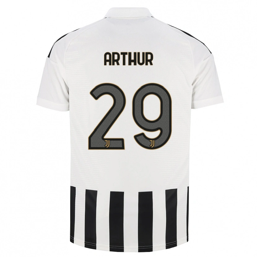 Danxen Mujer Camiseta Arthur Melo #29 Negro Blanco Marrón 1ª Equipación 2026/27 La Camisa México