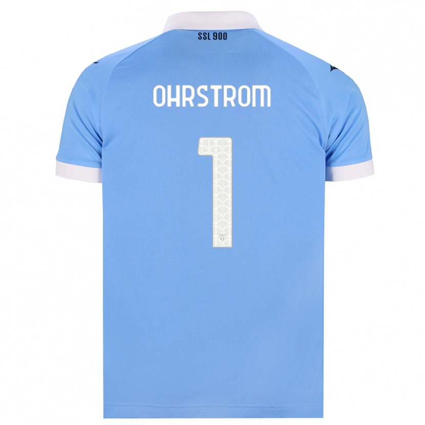 Danxen Mujer Camiseta Stephanie Ohrstrom #1 Azul Cielo Negro Blanco 1ª Equipación 2026/27 La Camisa México