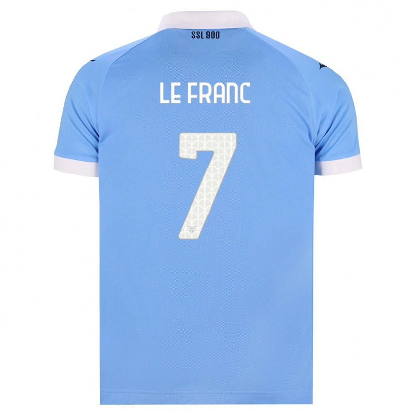 Danxen Mujer Camiseta Chloé Le Franc #7 Azul Cielo Negro Blanco 1ª Equipación 2026/27 La Camisa México