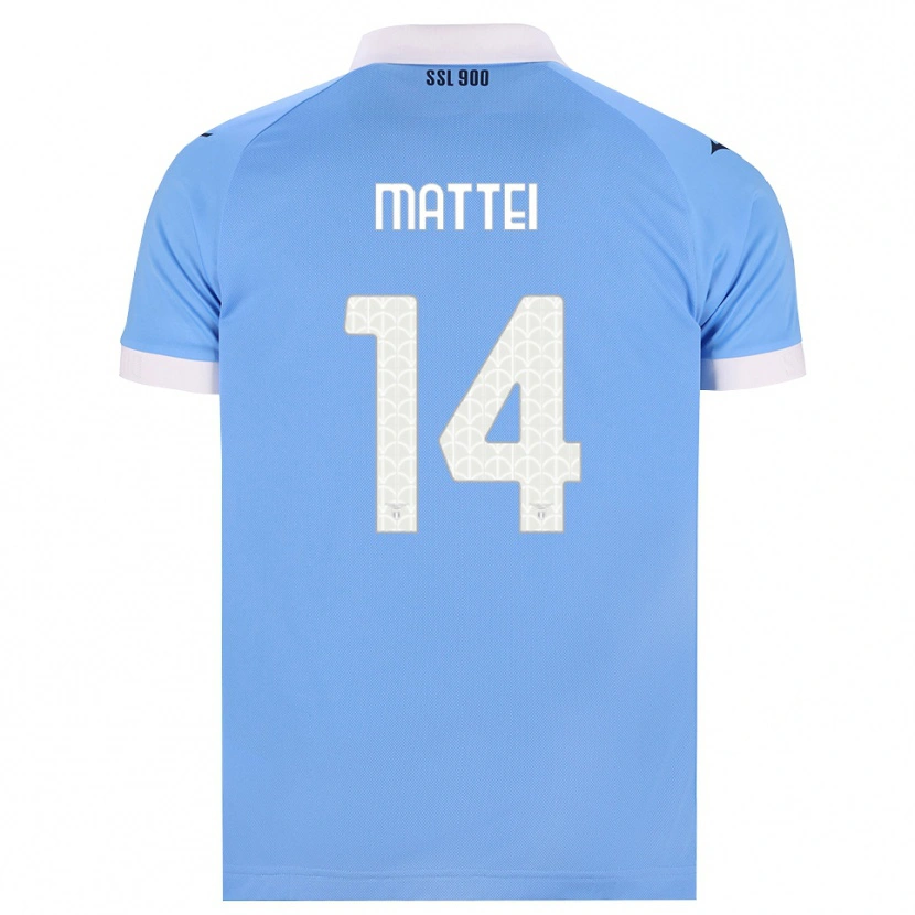 Danxen Mujer Camiseta Sarah Mattei #14 Azul Cielo Negro Blanco 1ª Equipación 2026/27 La Camisa México