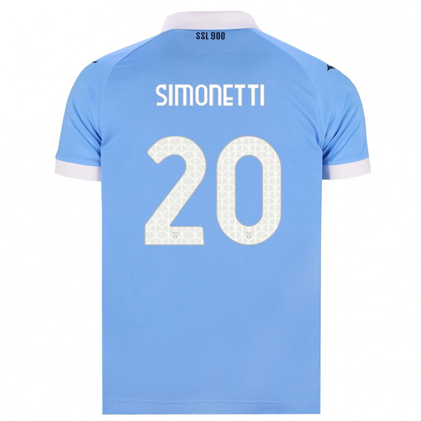 Danxen Mujer Camiseta Flaminia Simonetti #20 Azul Cielo Negro Blanco 1ª Equipación 2026/27 La Camisa México