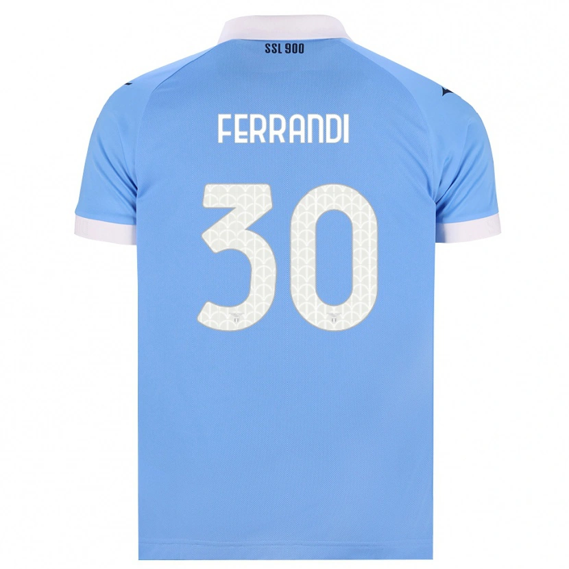 Danxen Mujer Camiseta Giulia Ferrandi #30 Azul Cielo Negro Blanco 1ª Equipación 2026/27 La Camisa México