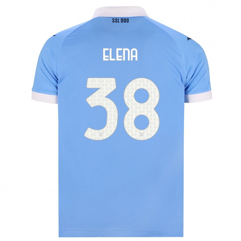 Danxen Mujer Camiseta Michele Elena #38 Azul Cielo Negro Blanco 1ª Equipación 2026/27 La Camisa México